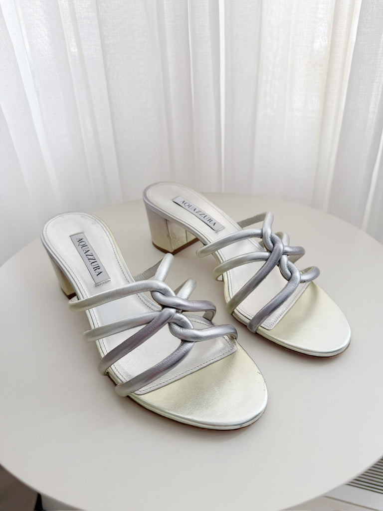 Metallic Sandals