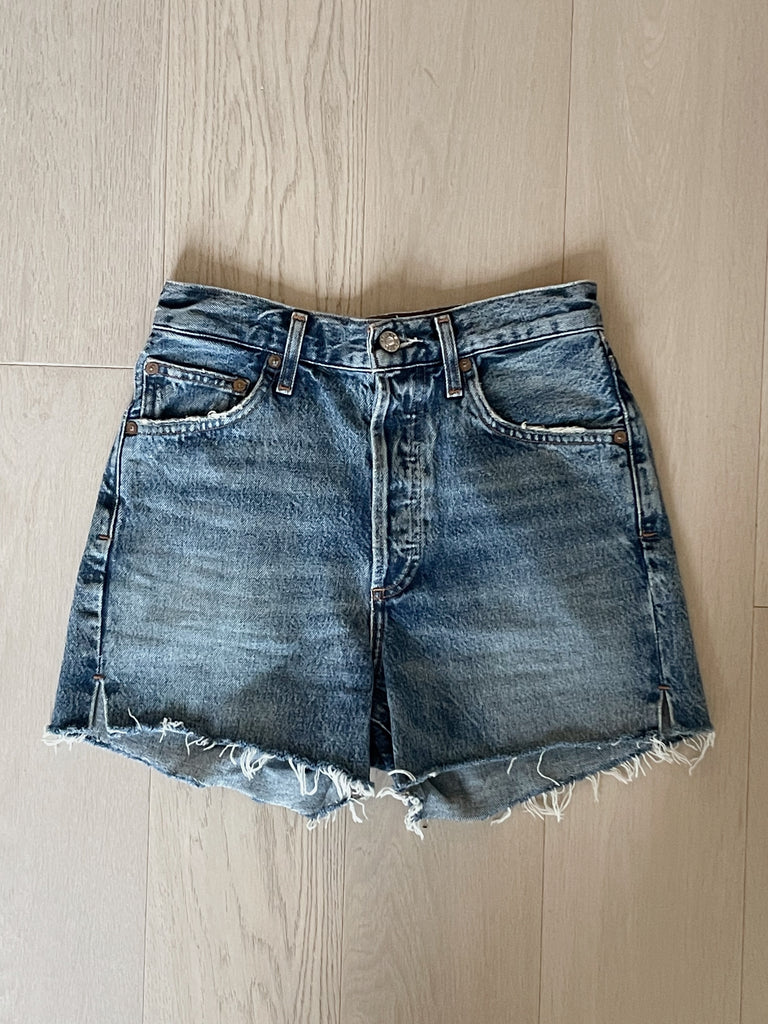 Dee High Rise Denim Shorts