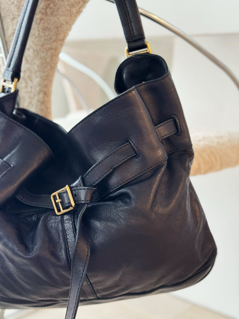 Leather Hobo Bag