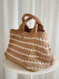 Raffia Tote Bag
