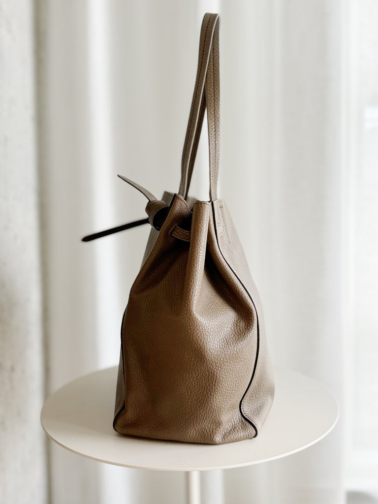Leather Cabas Phantom Tote Bag