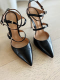 Strappy Pointed Heels