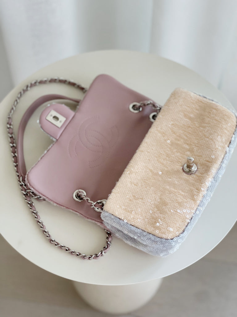 2018 Sequin Flap Bag