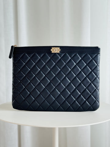 Rectangular Compact Snakeskin Clutch