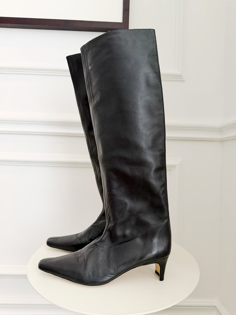 Wally Leather Boots