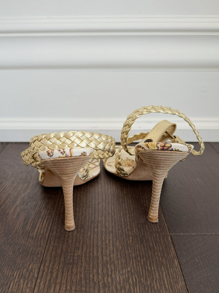 Braided Leather Sandals