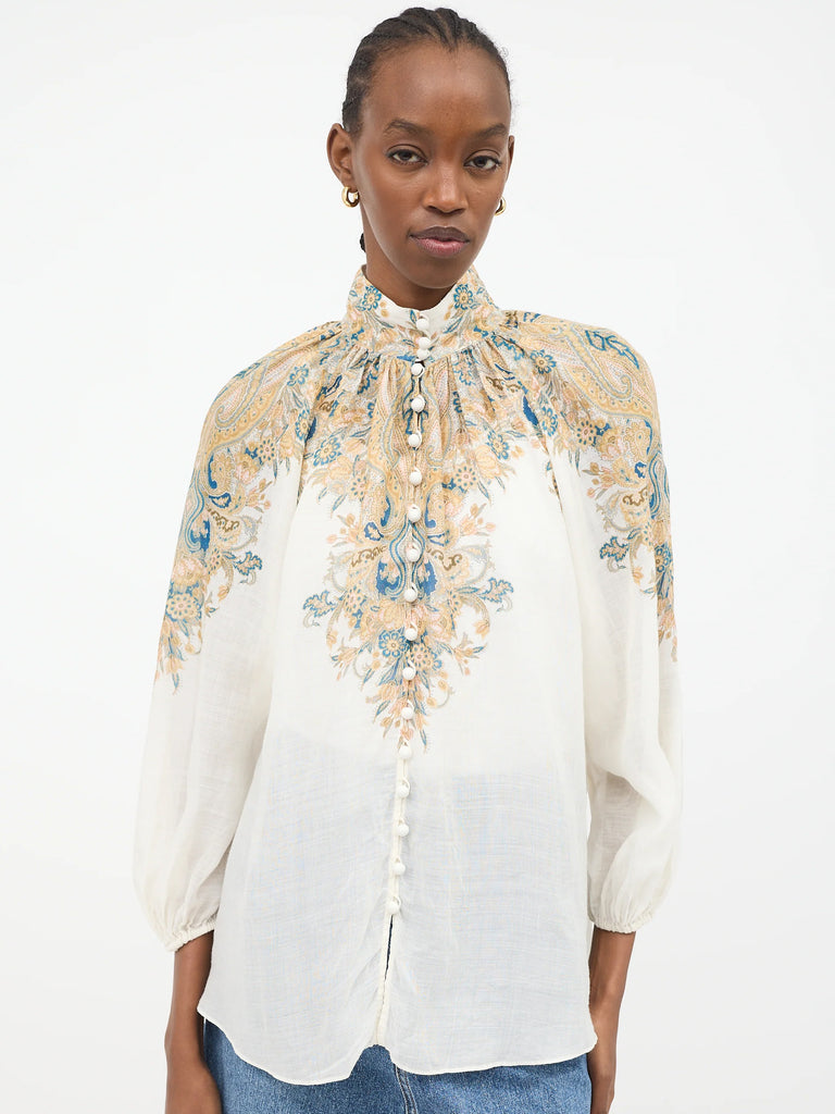 Freja Paisley Blouse