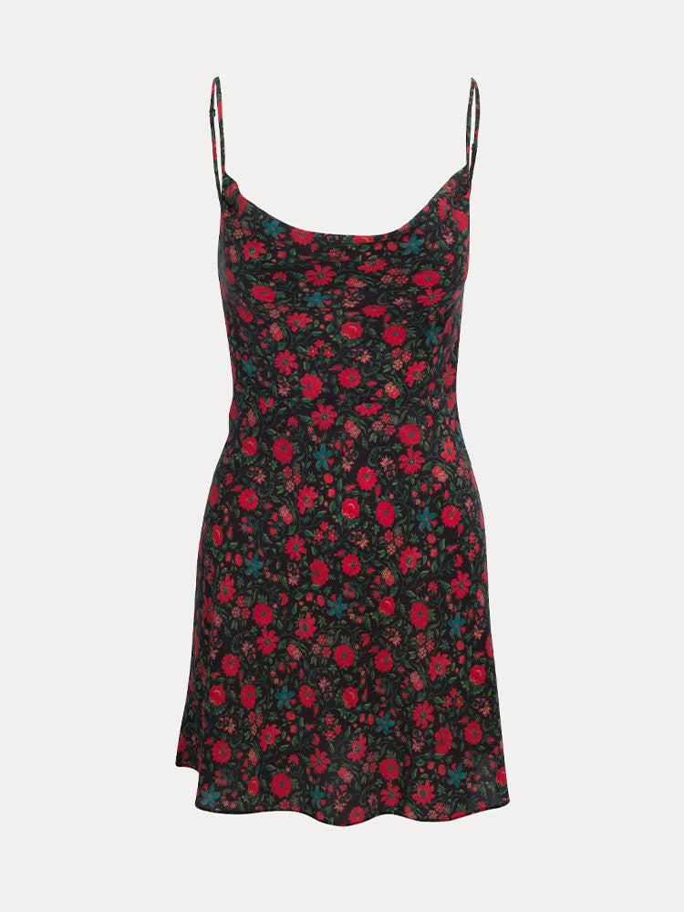 Montague Silk Mini Dress