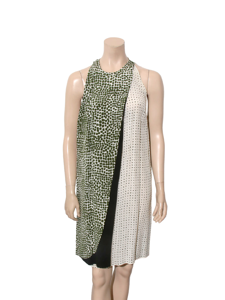 Sleeveless Printed Dress