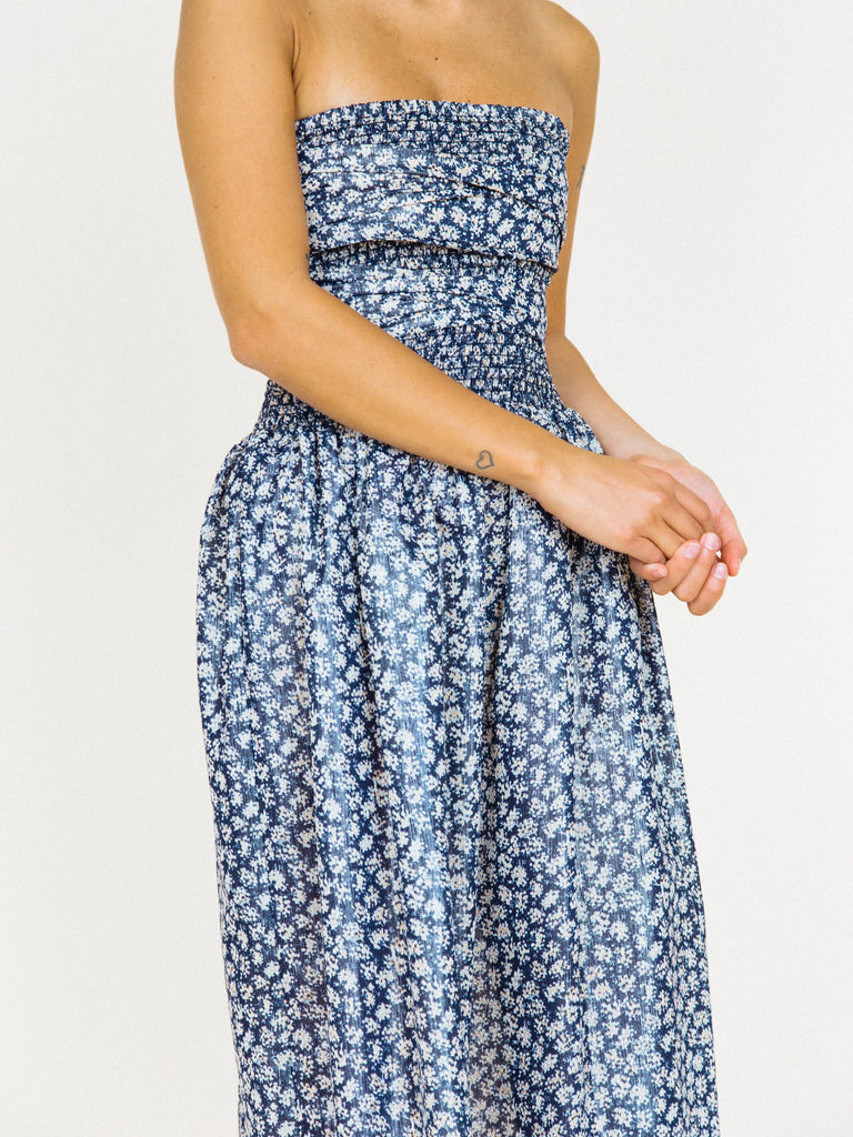 Gia Dress Floral Lurex