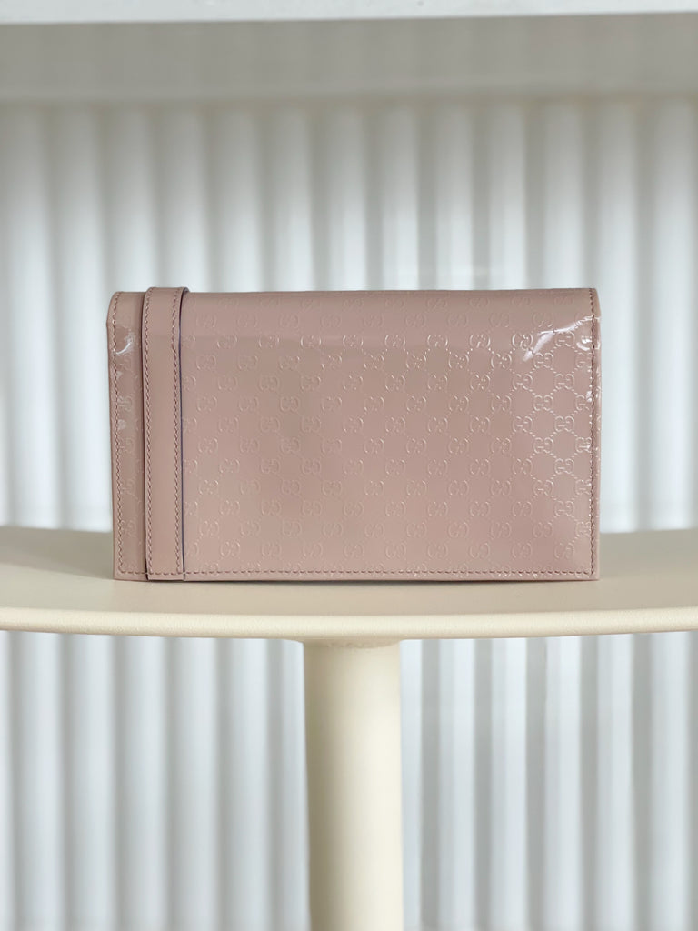 Microguccissima Nice Wallet on a Strap