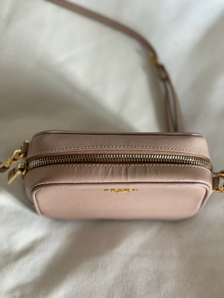 Saffiano Lux Mini Camera Bag