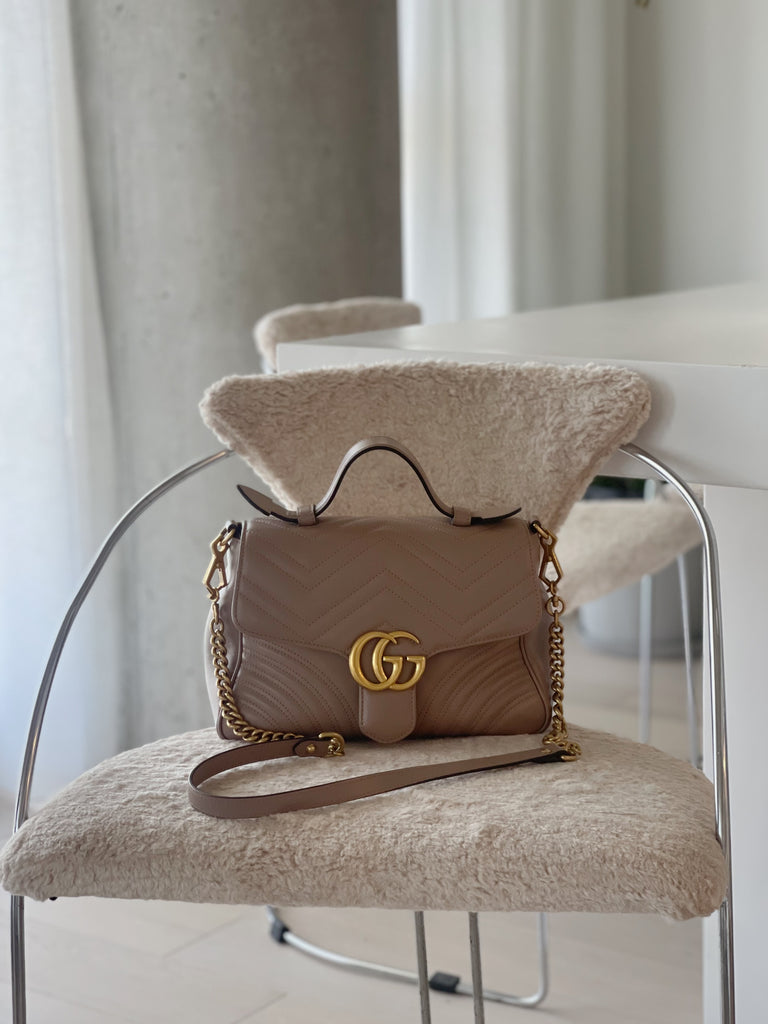 GG Marmont Top Handle Bag