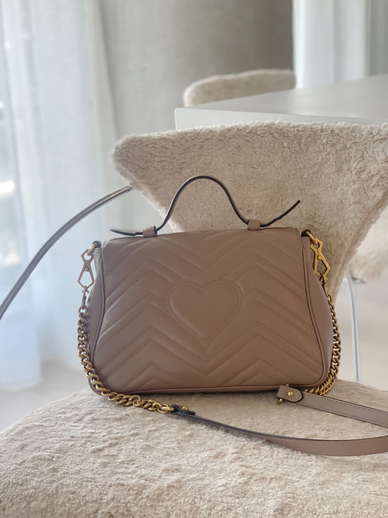 GG Marmont Top Handle Bag