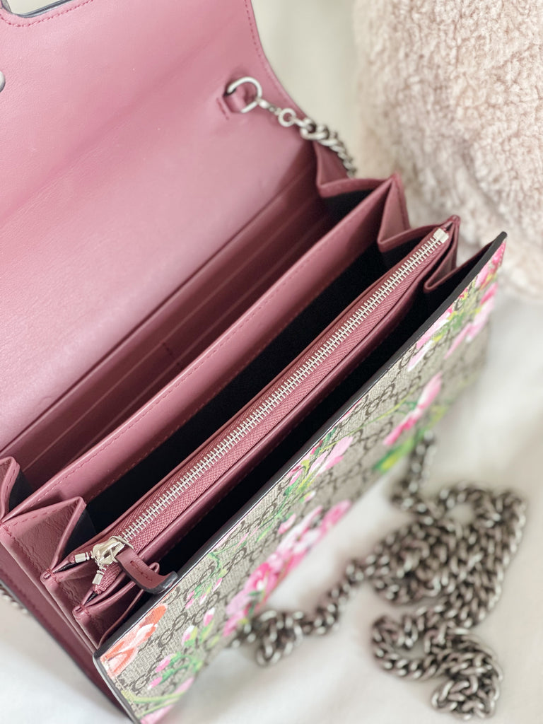 Dionysus GG Blooms Chain Wallet