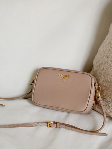 Saffiano Lux Mini Camera Bag