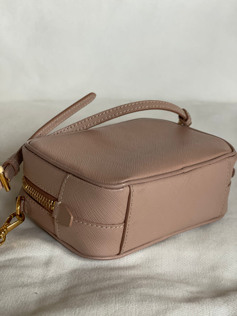 Saffiano Lux Mini Camera Bag