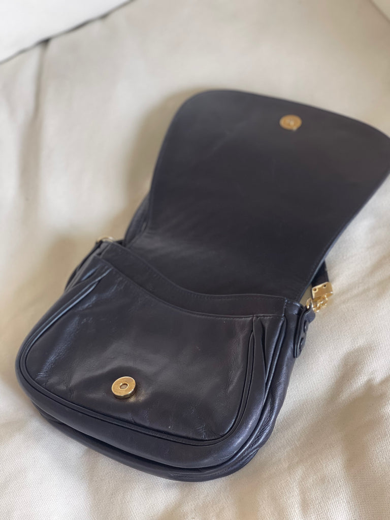 Vintage Intrecciato Cross Body Bag