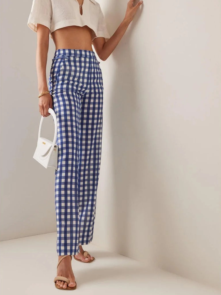 Jacquemus Marino Check Pants