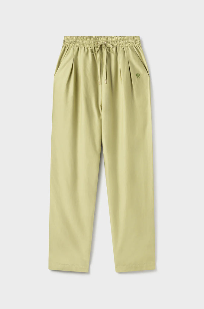 Cotton Silk Slouch Pants