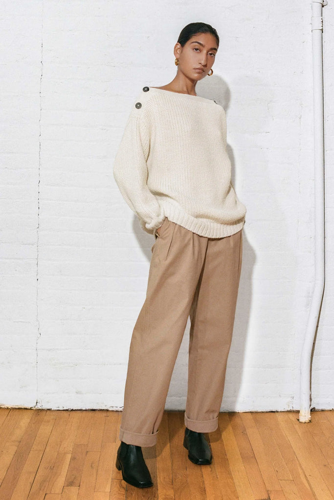 Monte Pleated High Waisted Pants