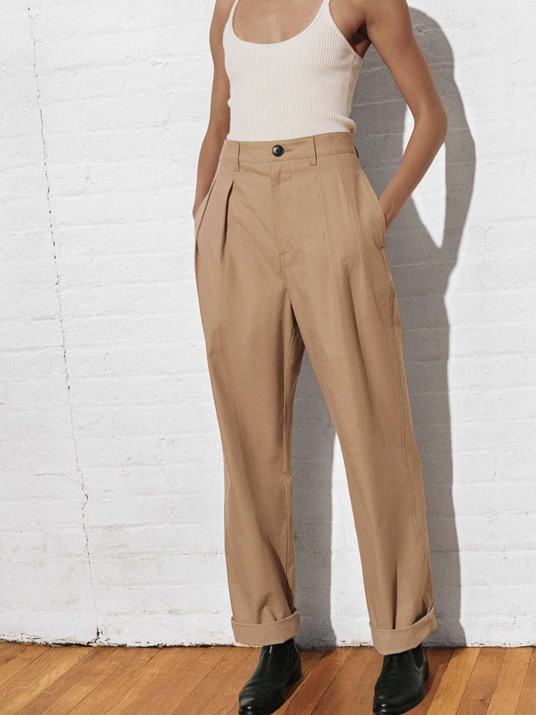 Monte Pleated High Waisted Pants