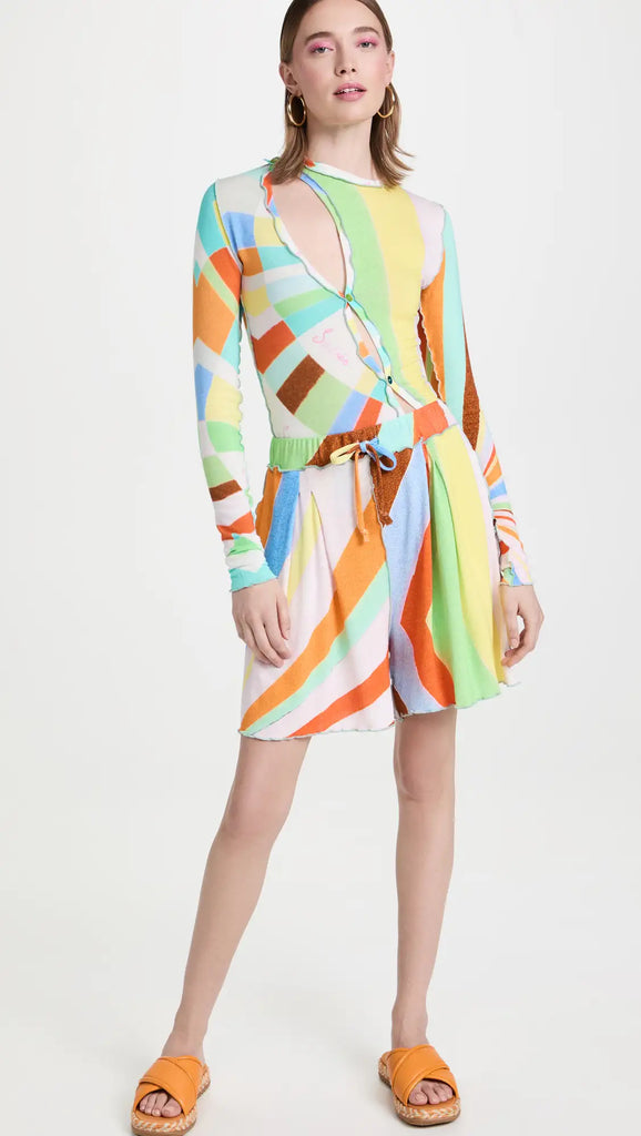 Siedres Maddie Asymmetric Knit Top