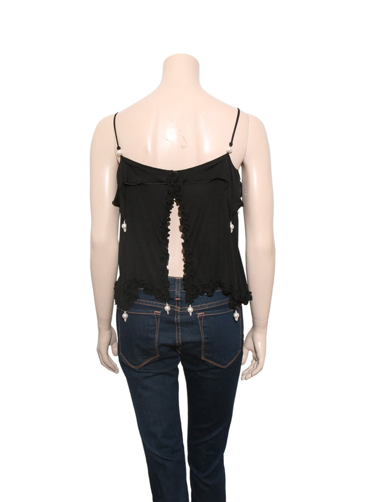 Marc Jacobs Pearl Embellished Tank