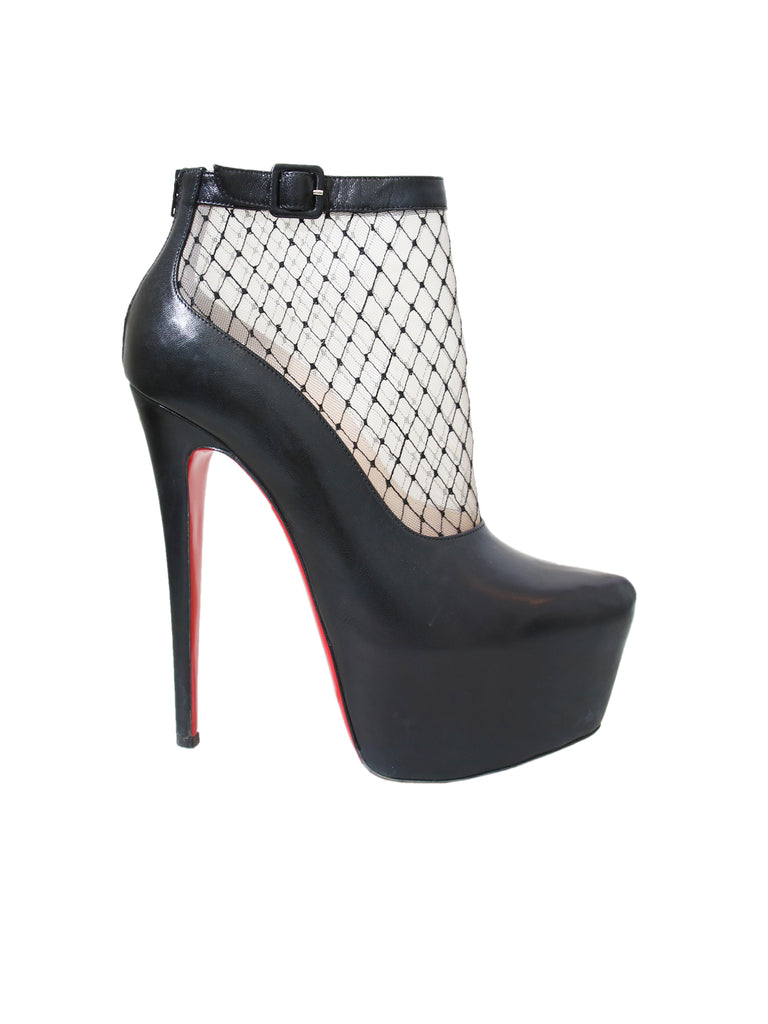 Christian Louboutin Resillissima 160 Mesh Booties
