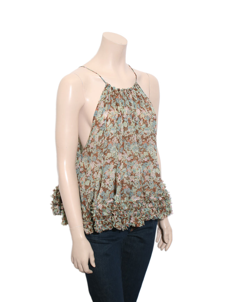 Stella McCartney Silk Floral Top
