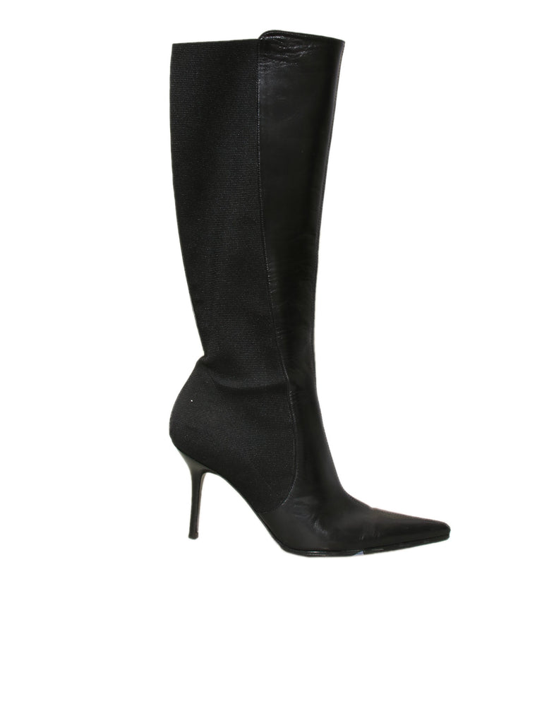 Dolce & Gabbana Pointed Leather Boots