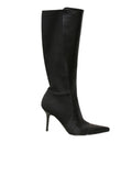 Dolce & Gabbana Pointed Leather Boots