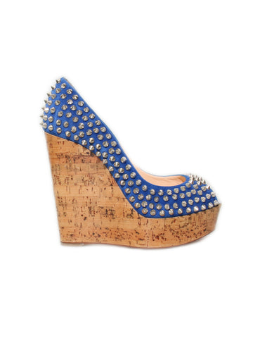 Christian Louboutin Studded Wedges