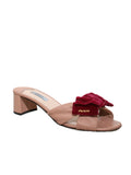 Prada Bow Sandals