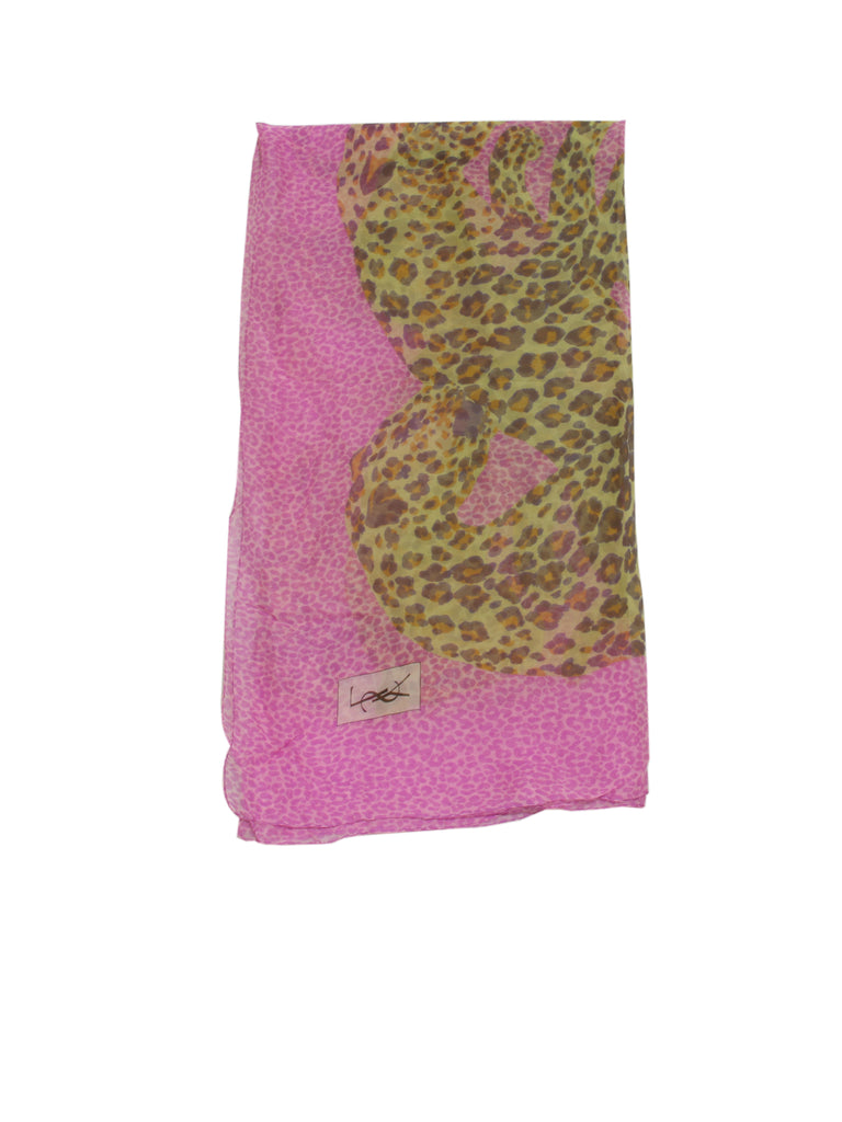 Leopard Detail Scarf