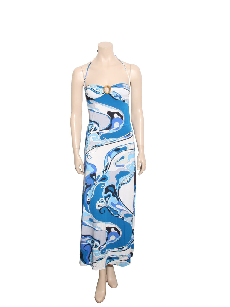Emilio Pucci Printed Maxi Dress
