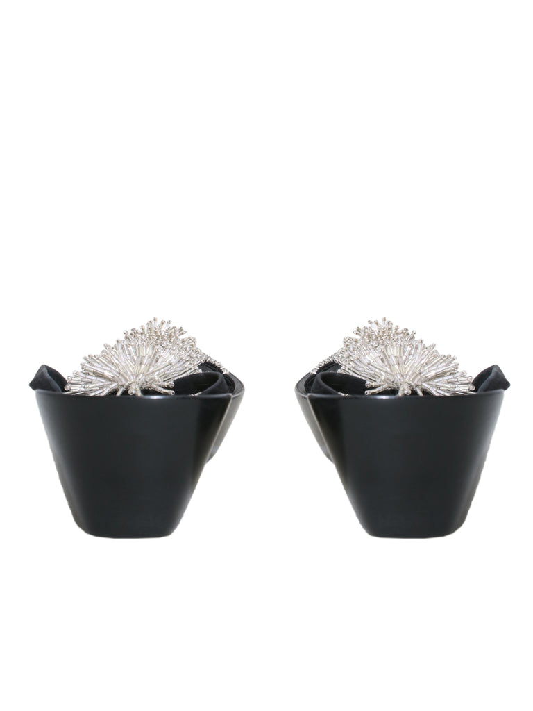 Robert Clergerie Beaded Platform Sandals