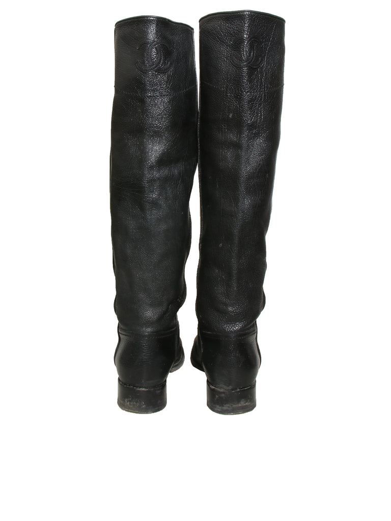 Flat Knee-High Boots
