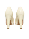 Chanel Patent Leather Peep-Toe Pumps