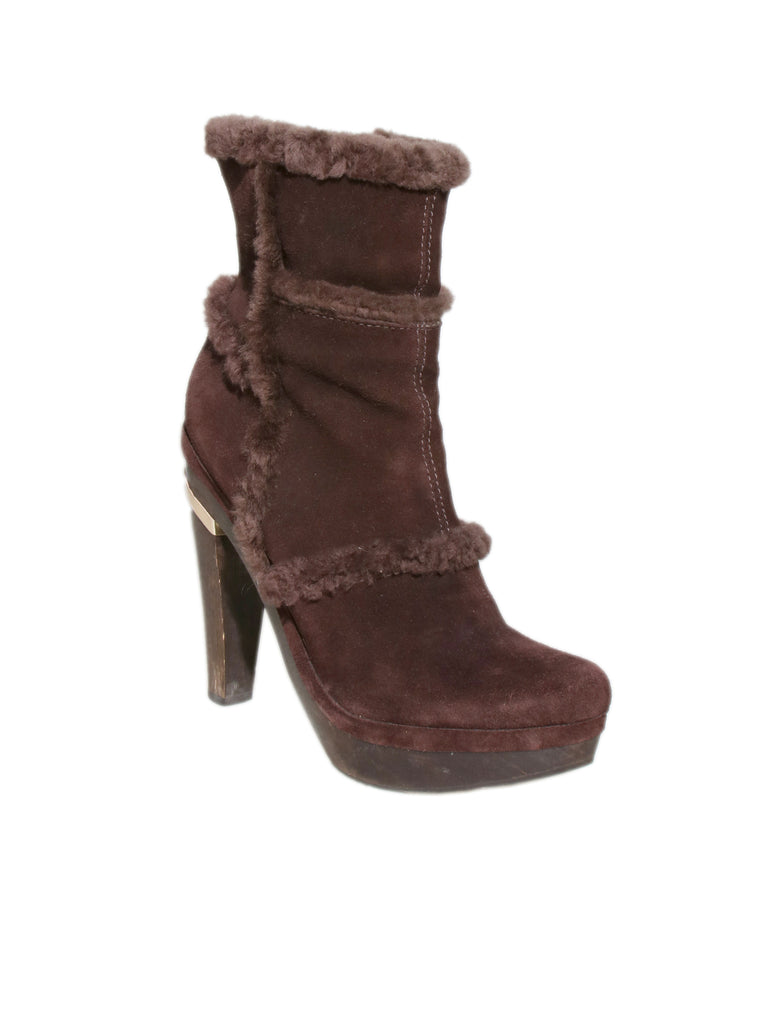 DVF Suede Booties