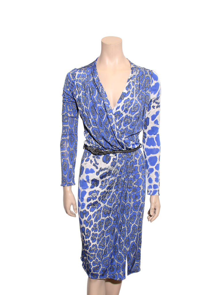 Leopard Wrap Dress