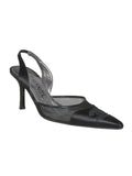 Chanel Slingback Mesh Pumps