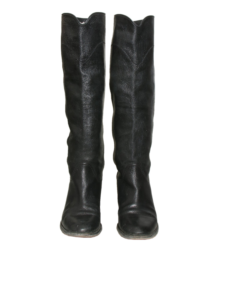Flat Knee-High Boots
