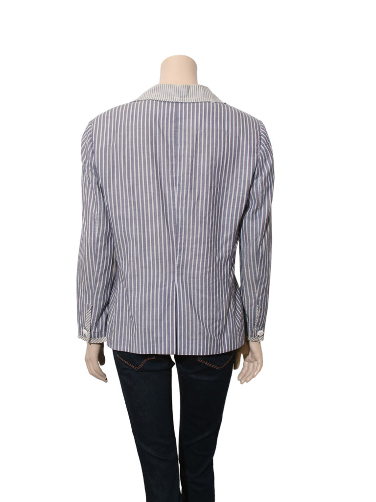 Rag & Bone Stripe Cotton Blazer