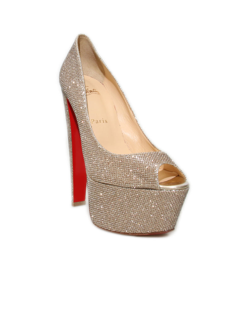 Christian Louboutin Peep-Toe Pumps
