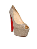 Christian Louboutin Peep-Toe Pumps
