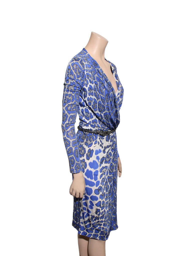 Leopard Wrap Dress