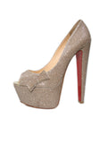 Christian Louboutin Peep-Toe Pumps