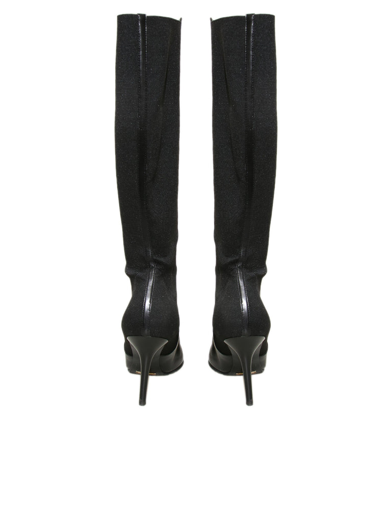 Dolce & Gabbana Pointed Leather Boots