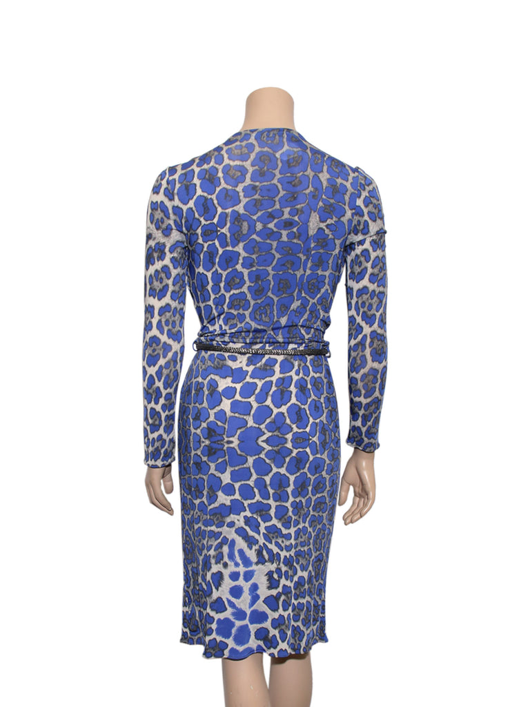 Leopard Wrap Dress